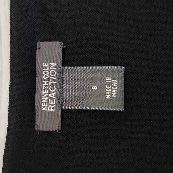 Kenneth Cole Reaction Top Sleeveless Faux Wrap - Black Womens Size S - Picture 7 of 10